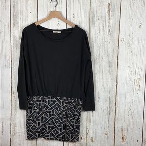 Lavand. Black Mini Dress